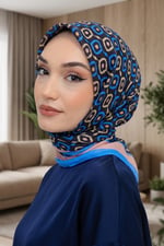 Desenli Soft Eşarp - 048