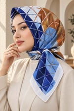 Desenli Soft Eşarp - 049