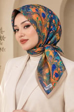 Desenli Soft Eşarp - 050