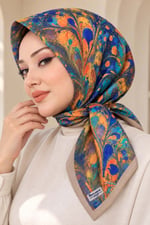Desenli Soft Eşarp - 050
