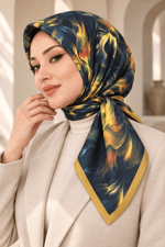Desenli Soft Eşarp - 057