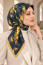 Desenli Soft Eşarp - 057