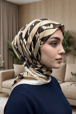 Desenli Soft Eşarp - 063