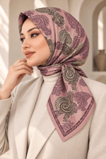 Desenli Soft Eşarp - 065