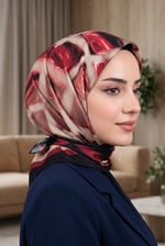 Desenli Soft Eşarp - 067