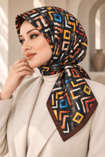Desenli Soft Eşarp - 069