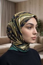 Desenli Soft Eşarp - 070