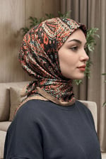 Desenli Soft Eşarp - 073