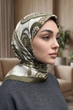 Desenli Soft Eşarp - 082