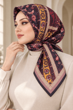 Desenli Soft Eşarp - 086