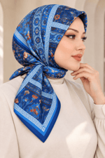 Desenli Soft Eşarp - 087