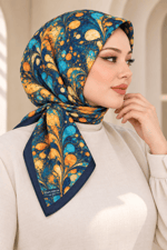 Desenli Soft Eşarp - 088