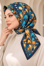 Desenli Soft Eşarp - 088