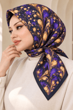 Desenli Soft Eşarp - 089
