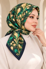 Desenli Soft Eşarp - 090