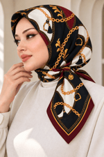Desenli Soft Eşarp - 092