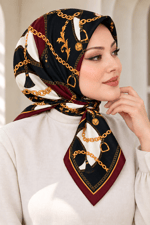 Desenli Soft Eşarp - 092