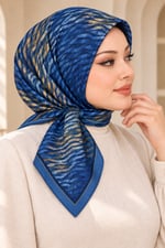 Desenli Soft Eşarp - 093