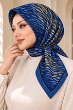 Desenli Soft Eşarp - 093