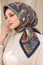 Desenli Soft Eşarp - 097