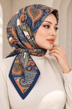 Desenli Soft Eşarp - 097
