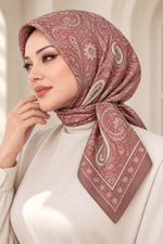 Desenli Soft Eşarp - 099