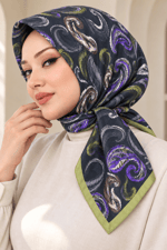 Desenli Soft Eşarp - 101