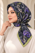 Desenli Soft Eşarp - 101
