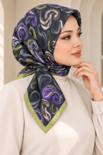 Desenli Soft Eşarp - 101