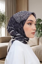 Desenli Soft Eşarp - 130