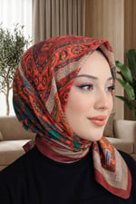 Desenli Soft Eşarp - 131