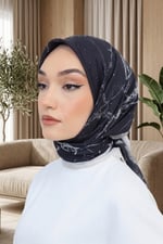 Desenli Soft Eşarp - 144