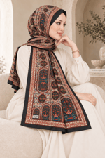 Desenli Soft Şal - 003
