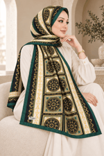 Desenli Soft Şal - 004