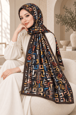Desenli Soft Şal - 007