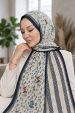 Desenli Soft Şal - 008
