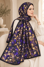 Desenli Soft Şal - 010