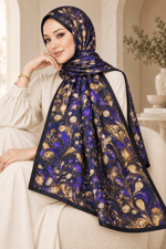 Desenli Soft Şal - 010