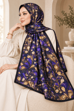 Desenli Soft Şal - 010