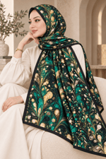Desenli Soft Şal - 011