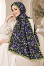 Desenli Soft Şal - 012