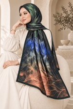 Desenli Soft Şal - 014