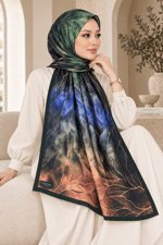 Desenli Soft Şal - 014