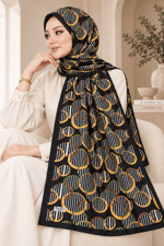 Desenli Soft Şal - 015