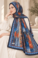 Desenli Soft Şal - 018