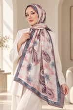 Desenli Soft Şal - 020