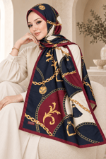 Desenli Soft Şal - 021