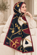 Desenli Soft Şal - 021