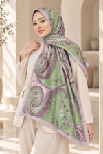 Desenli Soft Şal - 022