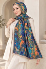Desenli Soft Şal - 023